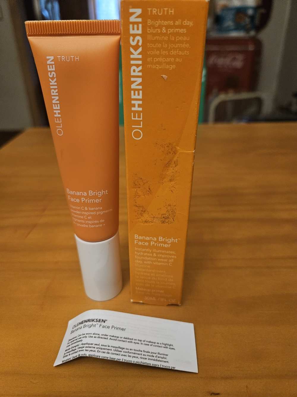 OLE HENRIKSEN Truth Banana Bright Face Primer - NIB